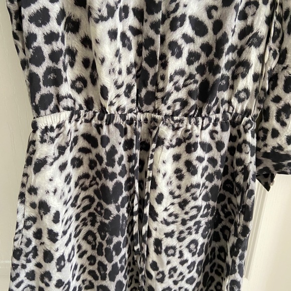 Babaton leopard silk dress - Picture 2 of 4
